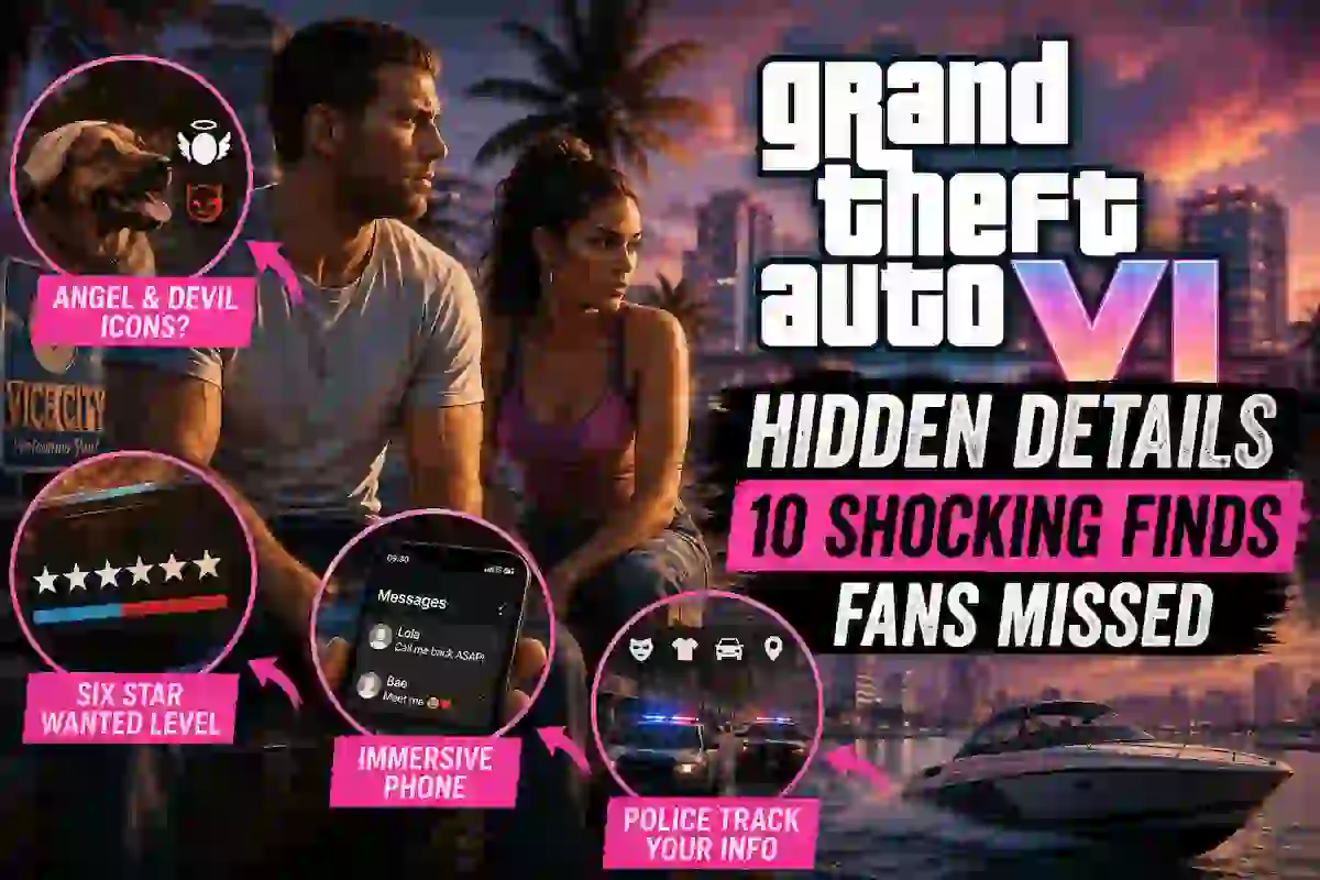 GTA 6 Hidden Details: 10 Shocking Finds Fans Missed