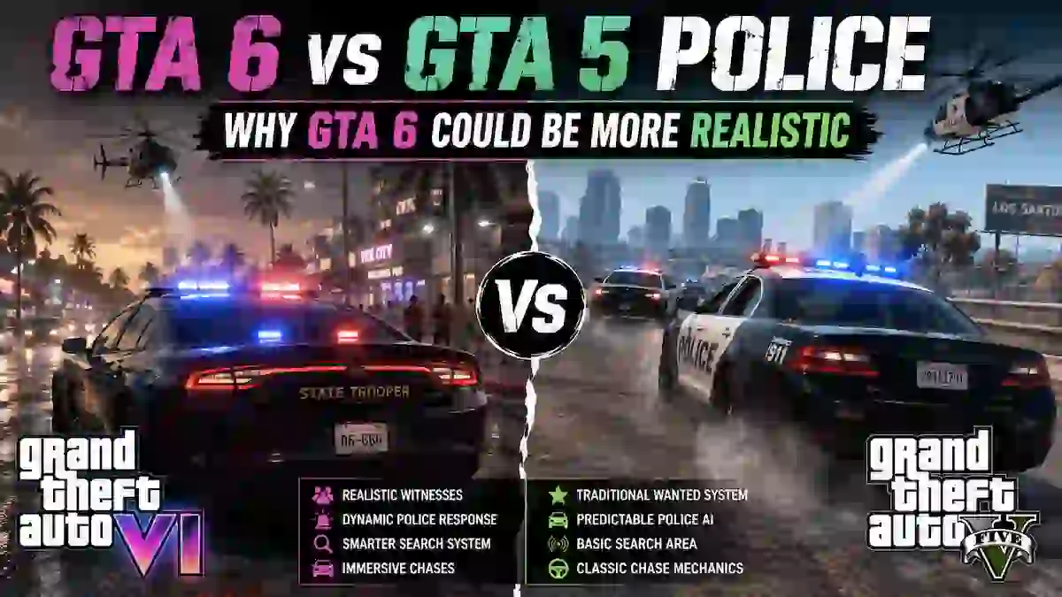 GTA 6 vs GTA 5 Police: Shocking Realism Changes Explained